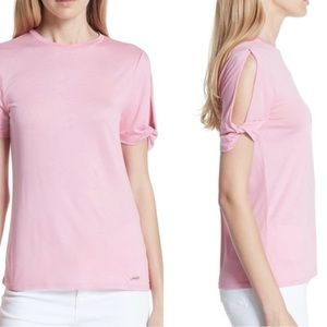 Ted Baker Twist Sleeve T-shirt